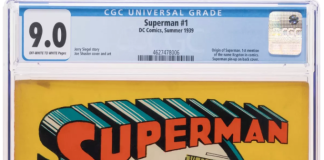 Truyện Superman trên căn gác cũ giá hơn 9 triệu USD