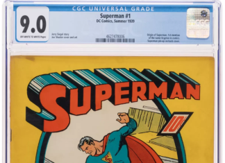 Truyện Superman trên căn gác cũ giá hơn 9 triệu USD